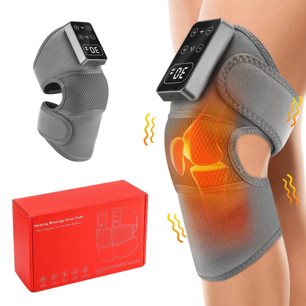 Smart Electric Knee Massager | Heating & Vibration Therapy for Arthritis, Joint Pain & Leg Relief
